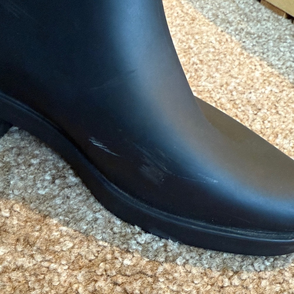 Melissa Tall Flocked Rain Boots - Picture 14 of 15